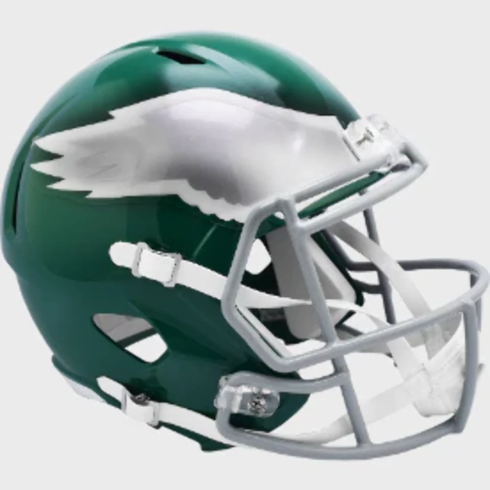 Philadelphia Eagles Full Size 1974 to 1995 Speed Replica Throwback Helmet - NFL.