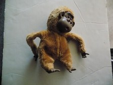 Vintage Russ Berrie RUTHERFORD 111 plush stuffed monkey ape sucks thumb toe