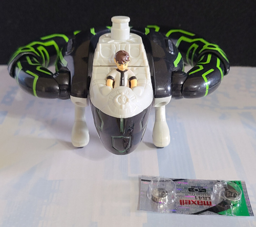 RARE HTF ~ BEN 10 Alien Cruiser Upgrade Nanite Tracker SPACE SHIP BANDAI 2006 - Bild 20 von 20