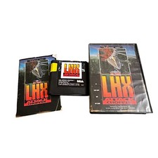 LHX Attack Chopper (Sega Genesis, 1992) COMPLETE Game w/ CASE & MANUAL Tested!