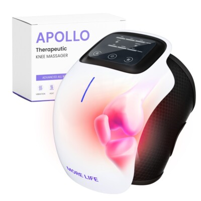  APOLLO Knee & Elbow Vibration Massager with Red Light Therapy for Pain Relief