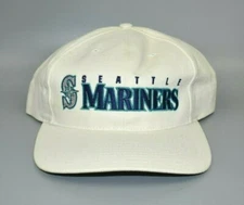 Seattle Mariners Twins Enterprise Vintage 90's Strapback Cap Hat - NWT
