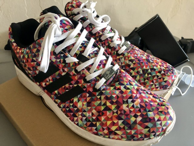 adidas zx flux multicolor prism