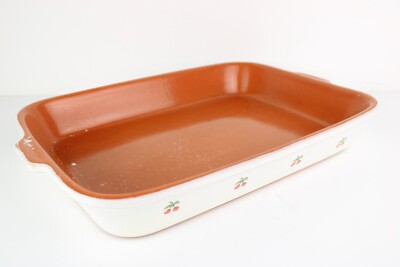 Teglia In Terracotta Per Forno – Diametro 41 Cm, Ideale Per Lasagne E Gratin