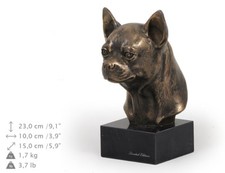 Chihuahua dai capelli lisci - statua di cane, edizione limitata Art Dog IT