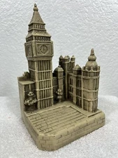 TMS 2003 BIG BEN Westminster England Resin Bookend-UNITED KINGDOM LONDON-Library