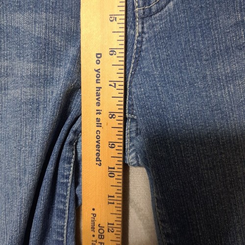 Paris Blues Womens Jeans Pants Size 13 Blue Med Wash Denim Customized Altered - Picture 5 of 18