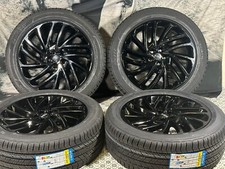 20” Oem Lincoln Nautilus Wheels and tires Factory OEM 10216 Gloss Black 5X108