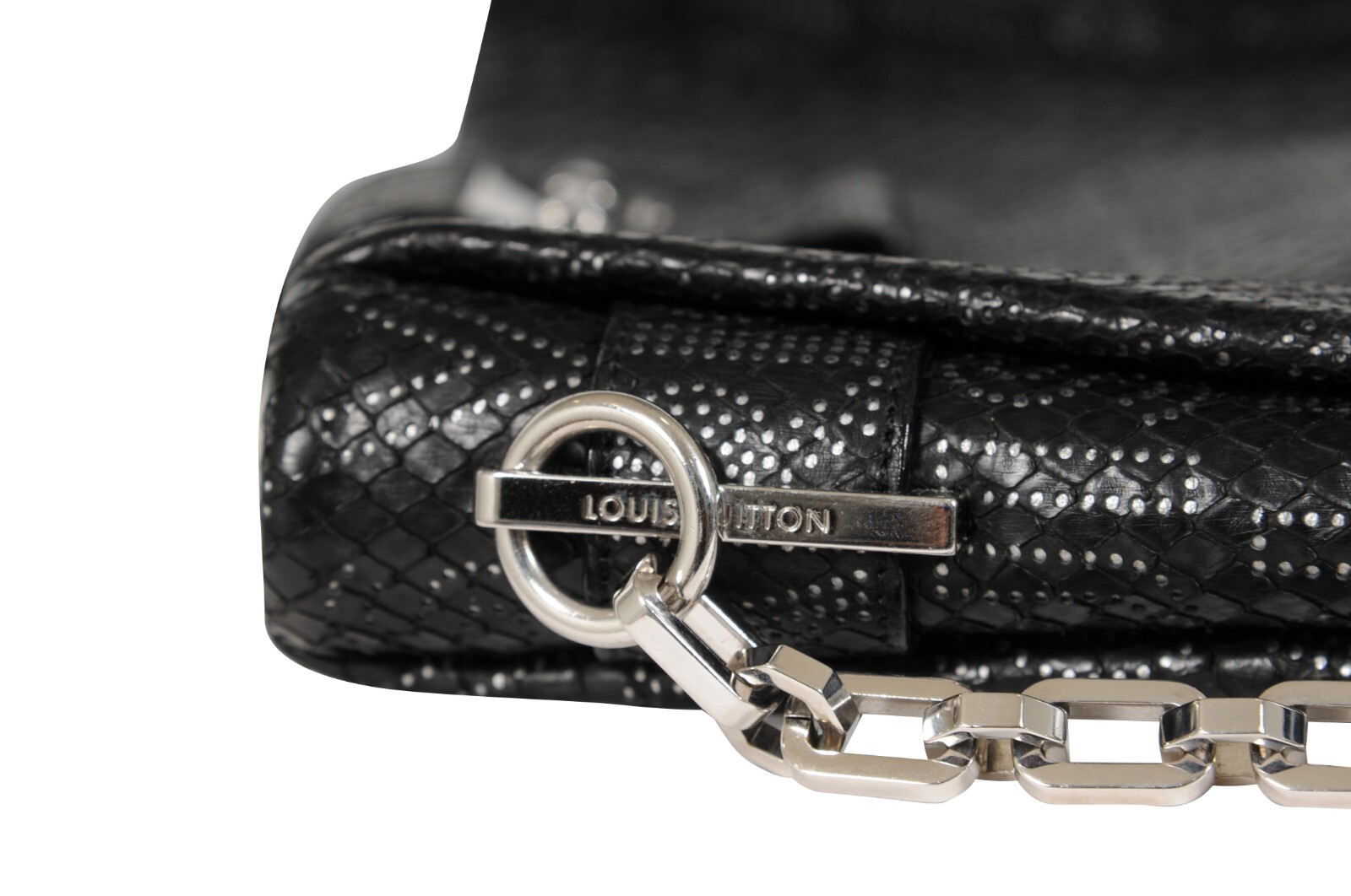 Louis Vuitton Python Perfore Lutece Shoulder Bag … - image 11