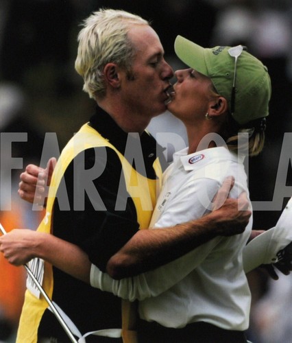 David Esche Foto vintage Golf, Annika Sorenstam, David Esch, 2003, stampa 20 x 30 ...