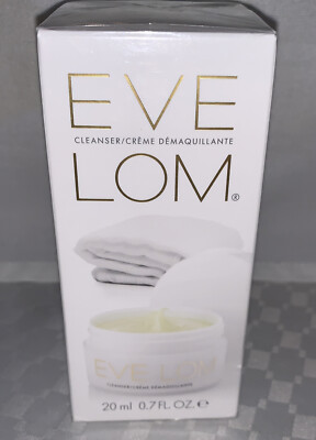 Eve Lom Iconic Cleanse Ornament Cleanser 0.7 oz/Muslin Cloth 100% Cotton