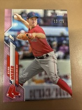 Ryan Weber 2020 Topps Mini - Update Series #U-127 Baseball Card Red Sox Pink /25