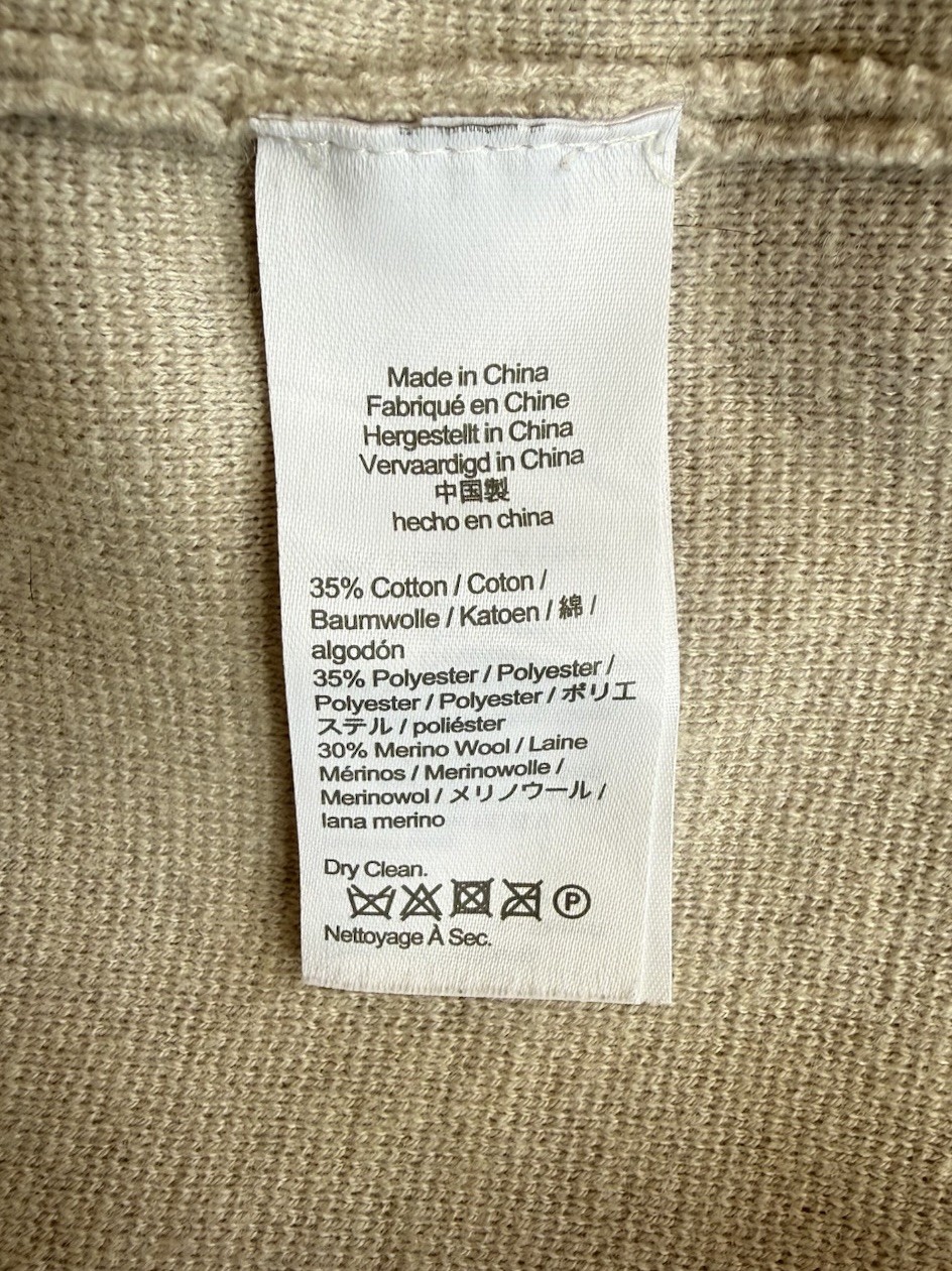 J. Crew Collared Sweater Button Front Jacket Cott… - image 4