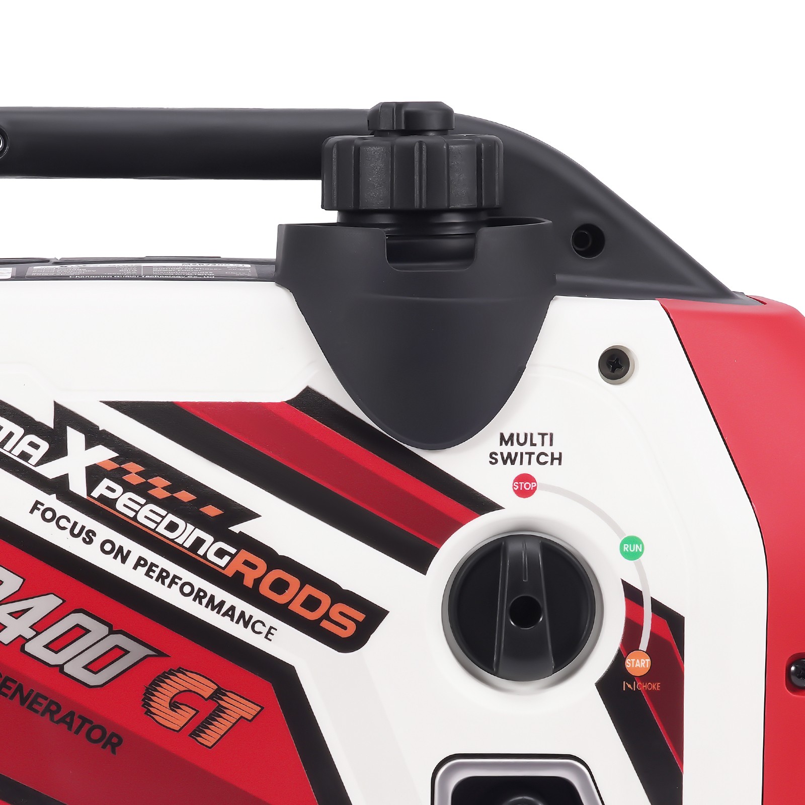 2400W Quiet Portable Generator  App Monitor Lightweight 33lbs with 2 AC Outlets