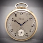 Antique Pocket Watch Gruen Verithin Gold F.  Chronometer Balance 21j Adjusted