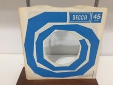 VINTAGE DECCA 7" VINYL RECORD SLEEVE VERY GOOD CONDITION