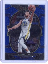 2022-23 Panini Select Stephen Curry Retail Blue Base Concourse 27 Steph Warriors