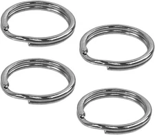 Foto&Tech Stainless Steel Round Lug Ring Camera Strap Split 10 pcs, Original 