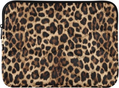 Cheetah Print Leopard Laptop Sleeve Case for 13, 13.3, 14 inch Devices