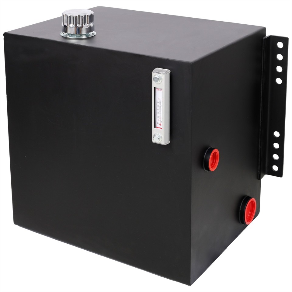 12 Gauge 25-Gallon Hydraulic Fluid Reservoir Tank w/ Inlet 2