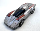 Vintage Hot Wheels Crack-Ups Crash Bang-Up Job / Top Bopper Silver 1980s Working