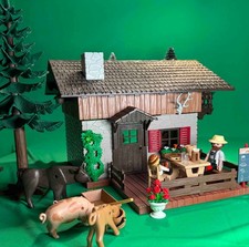 Playmobil Almhütte Sommer mit Zubehör.