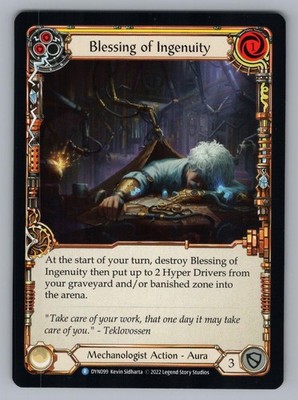 BLESSING OF INGENUITY (YELLOW) DYN099 R FLESH AND BLOOD NM ALEXANDER MOKHOV;'