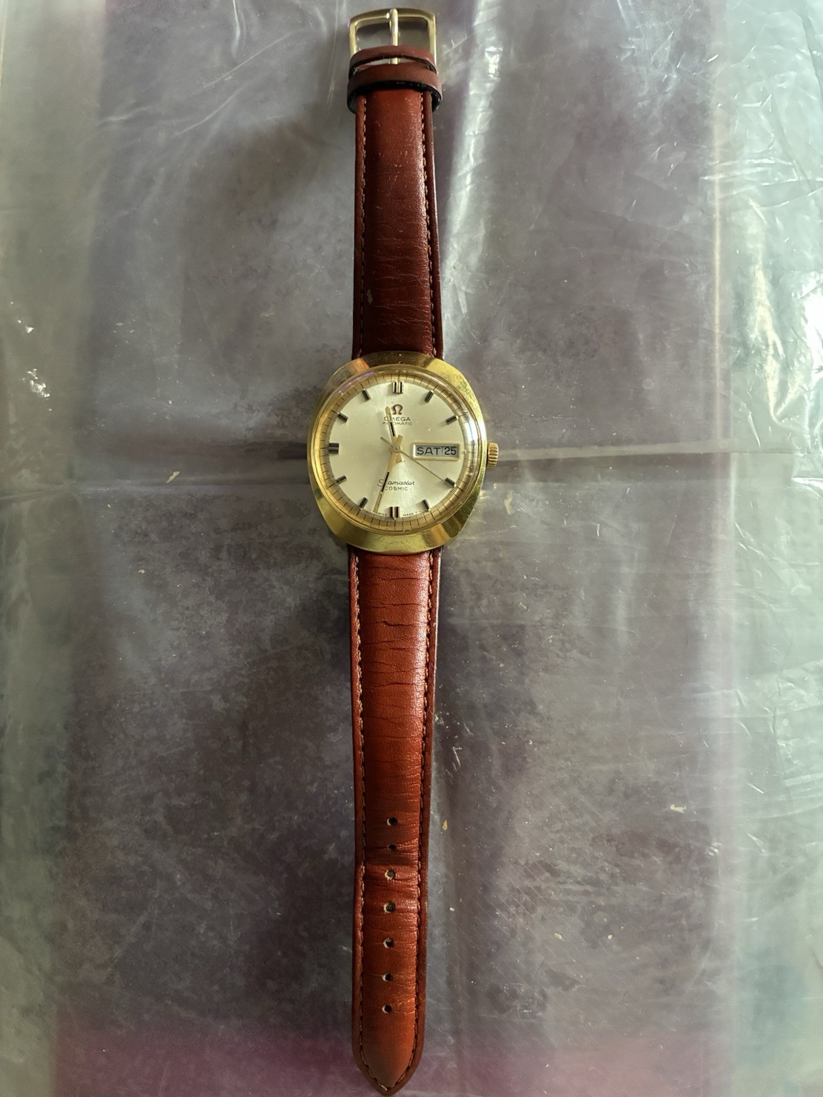 OMEGA Seamaster Gold Plated Good Working