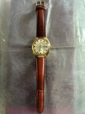 OMEGA Seamaster Men's Watch Gold Plated Automatic Good Working Condition