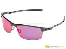 Oakley Carbon Blade Polarized Sunglasses OO9174-02 Polished Carbon/Red Iridium