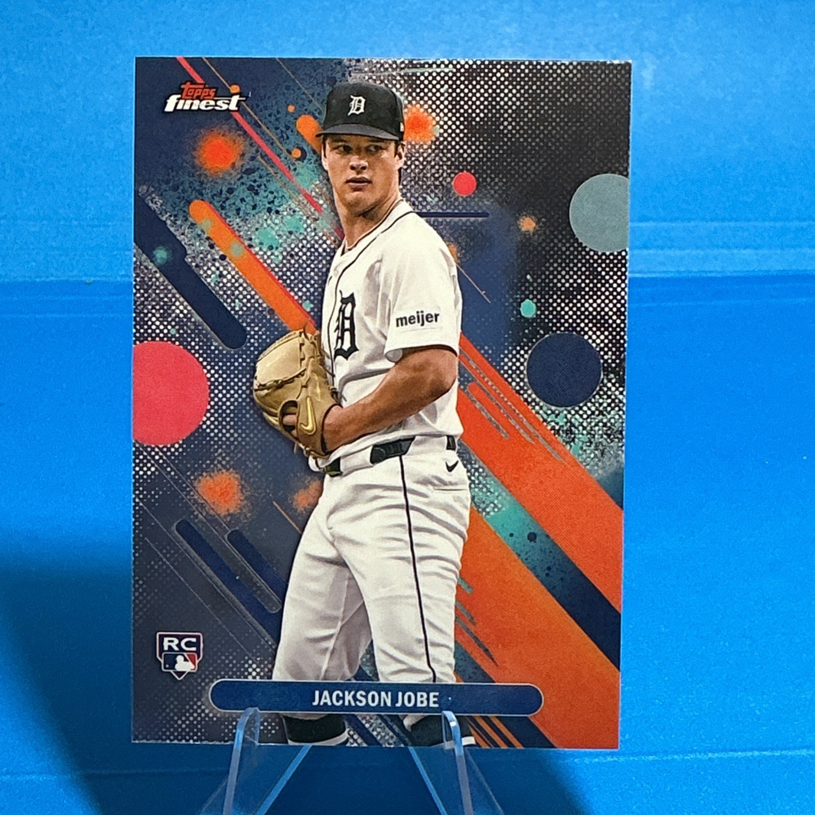 2025 Topps Finest - Common Jackson Jobe #35 (RC)