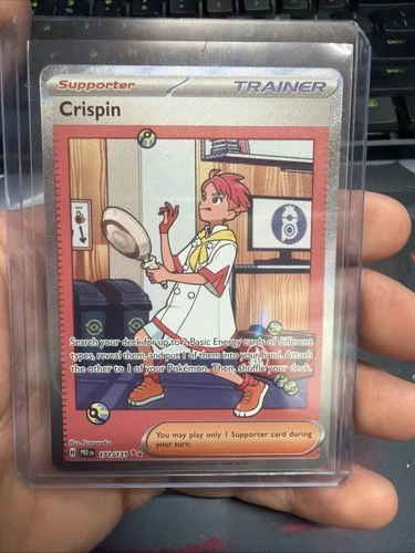 Pokémon TCG Prismatic Evolutions 171/131 Crispin NM