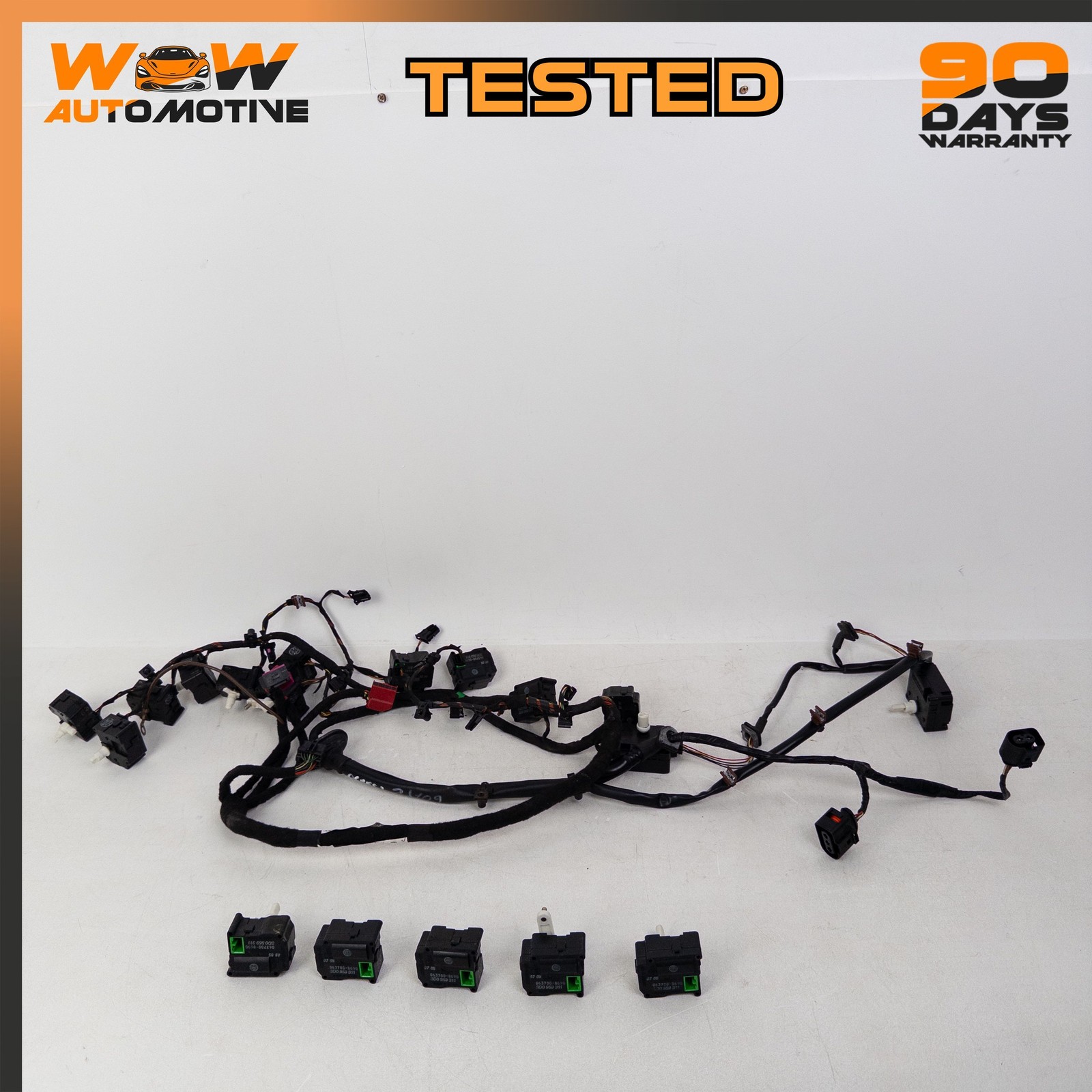06-19 BENTLEY CONTINENTAL FLYING SPUR AC HEATER FLAP ACTUATOR WIRE HARNESS OEM