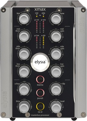 elysia xmax qube Series Stereo Master Bus Compressor