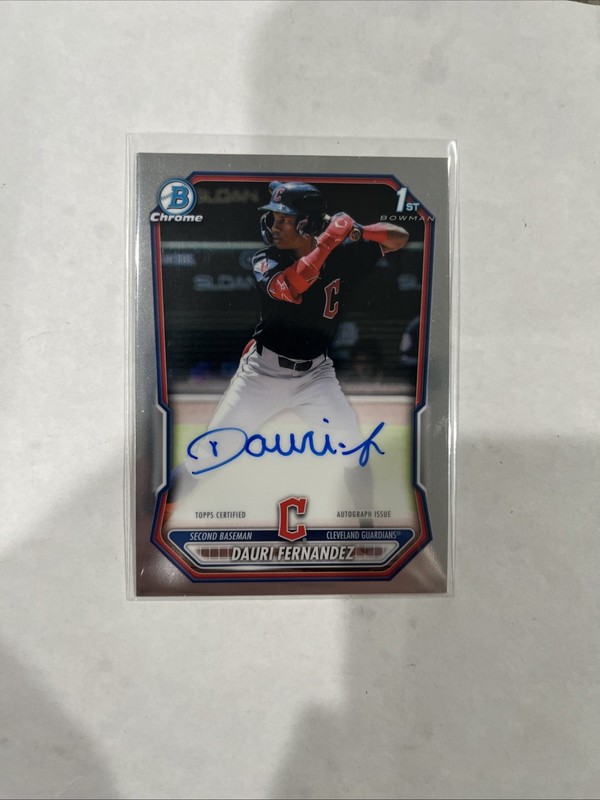 2026 Bowman Chrome Dauri Fernandez Auto