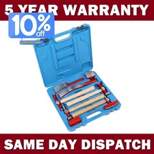 9Pcs Heavy Duty Auto Body Repair Sheet Metal Hammer‌ Dolly Set Fit for Car Best