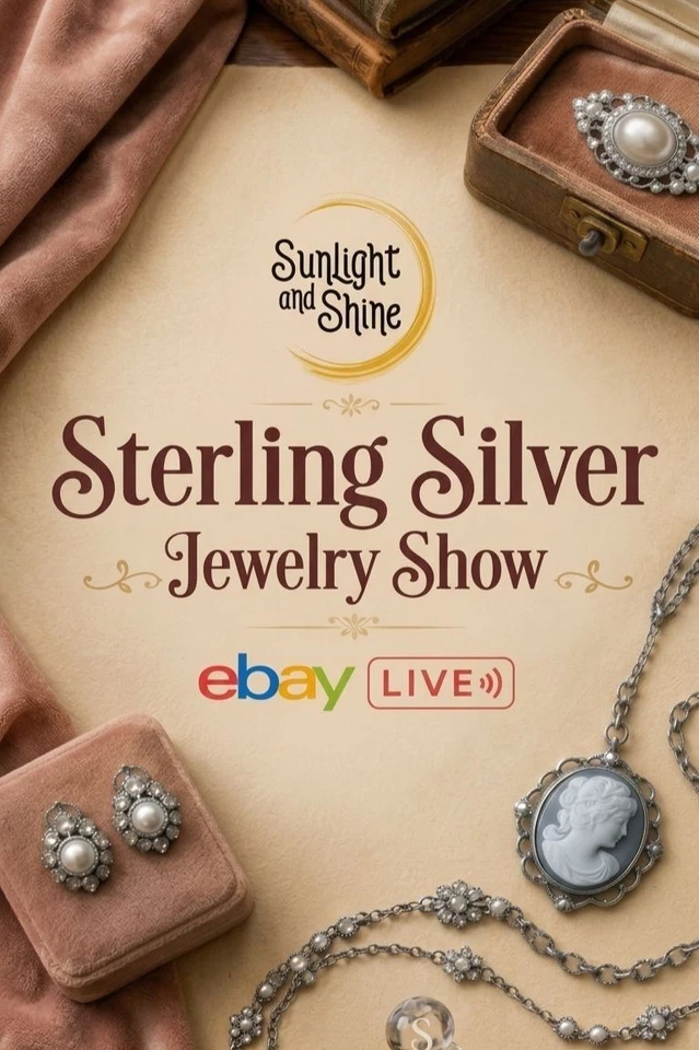 All Sterling Silver One-of-a-kind Jewelry Pieces. $5 Starts Fast Paced!
