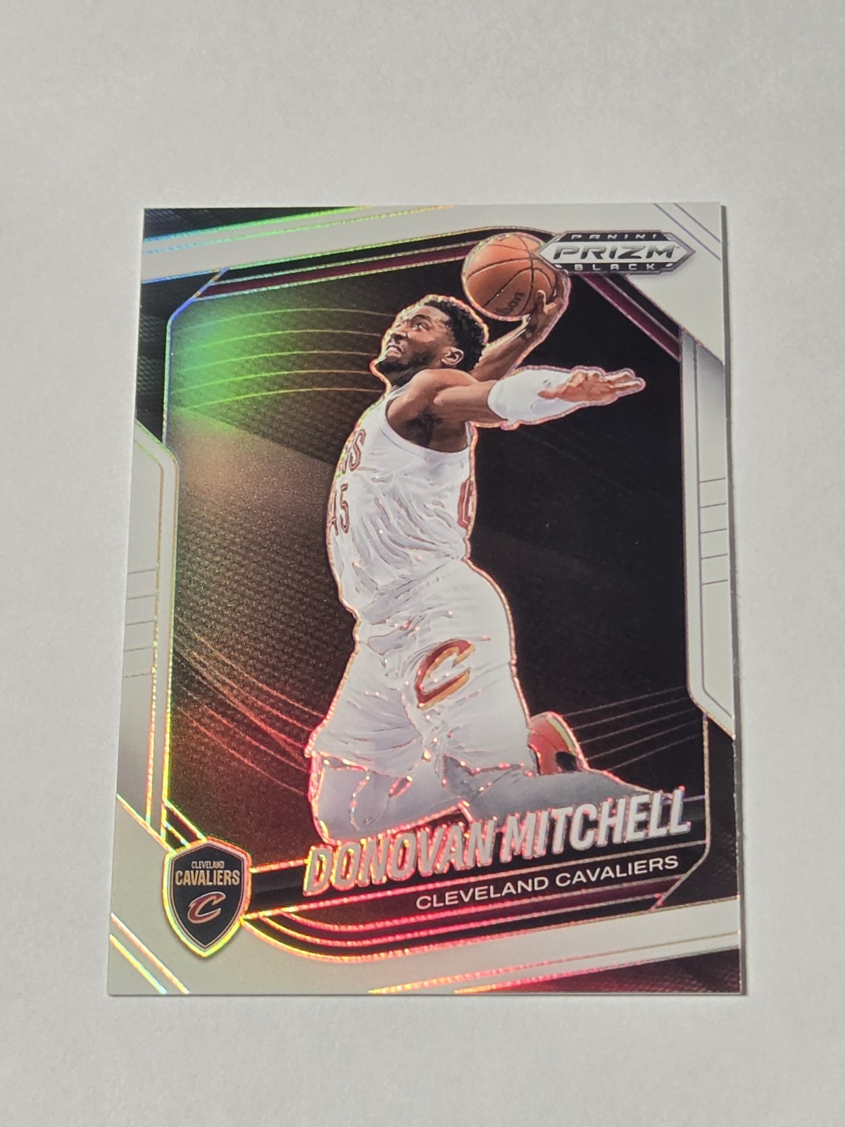 2024-25 Panini Prizm Black White Donovan Mitchell /175 