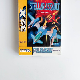 Stellar Assault Super 32X Sega Mega Drive Japan Import with box manual Cartridge