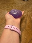 Super Rare Purple Glitter Dumpling Squishy, Holographic Glitter Dumpling — photo 5