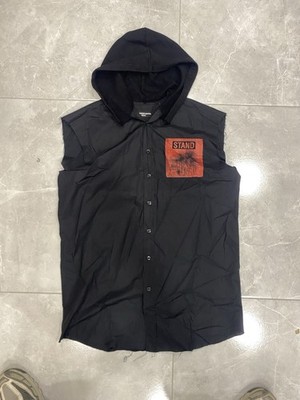 RAF SIMONS A01-200 21SS ARCHIVE REDUX Sleeveless Hoodie Shirt | eBay