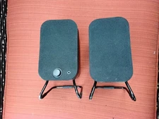 Audyssey Lowercase Side  Powered Stereo Computer Multimedia Speakers