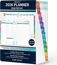 Planner Refills - 2026 Planner Refills, January 2026 - December 2026, 2 Pages Pe