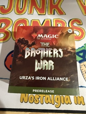MTG: The Brothers War: Urza s Iron Alliance Prerelease Sealed Box New