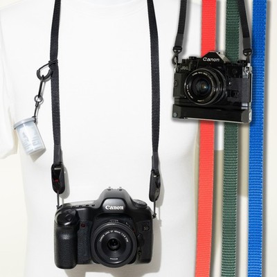 Camera Strap 38'' w/ Peak Design Anchor / Red Blue Black Green / Custom