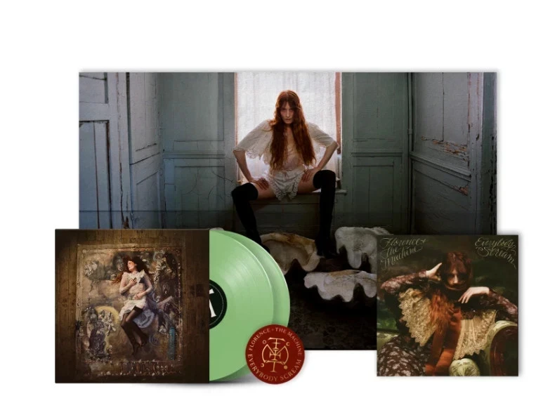 Florence + the Machine Everybody Scream Vinyl: Chamber Edition glow in the dark