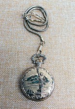 Gallery Statue of Liberty 1886-1986 Limited Edition Commemorative Pocket Watch