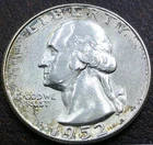 1952-S Washington Quarter — photo from another recent sale