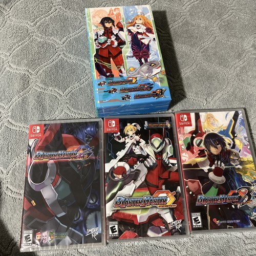 Blaster Master Zero 2, 1 & 3 Trilogy Slipcover Box (Nintendo Switch) BRAND NEW