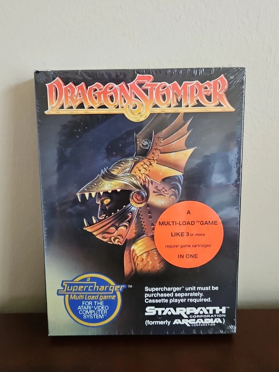 Atari 2600 Starpath Supercharger + 10 Jeux Sur K7 (PAL/NTSC, Homebrew)
